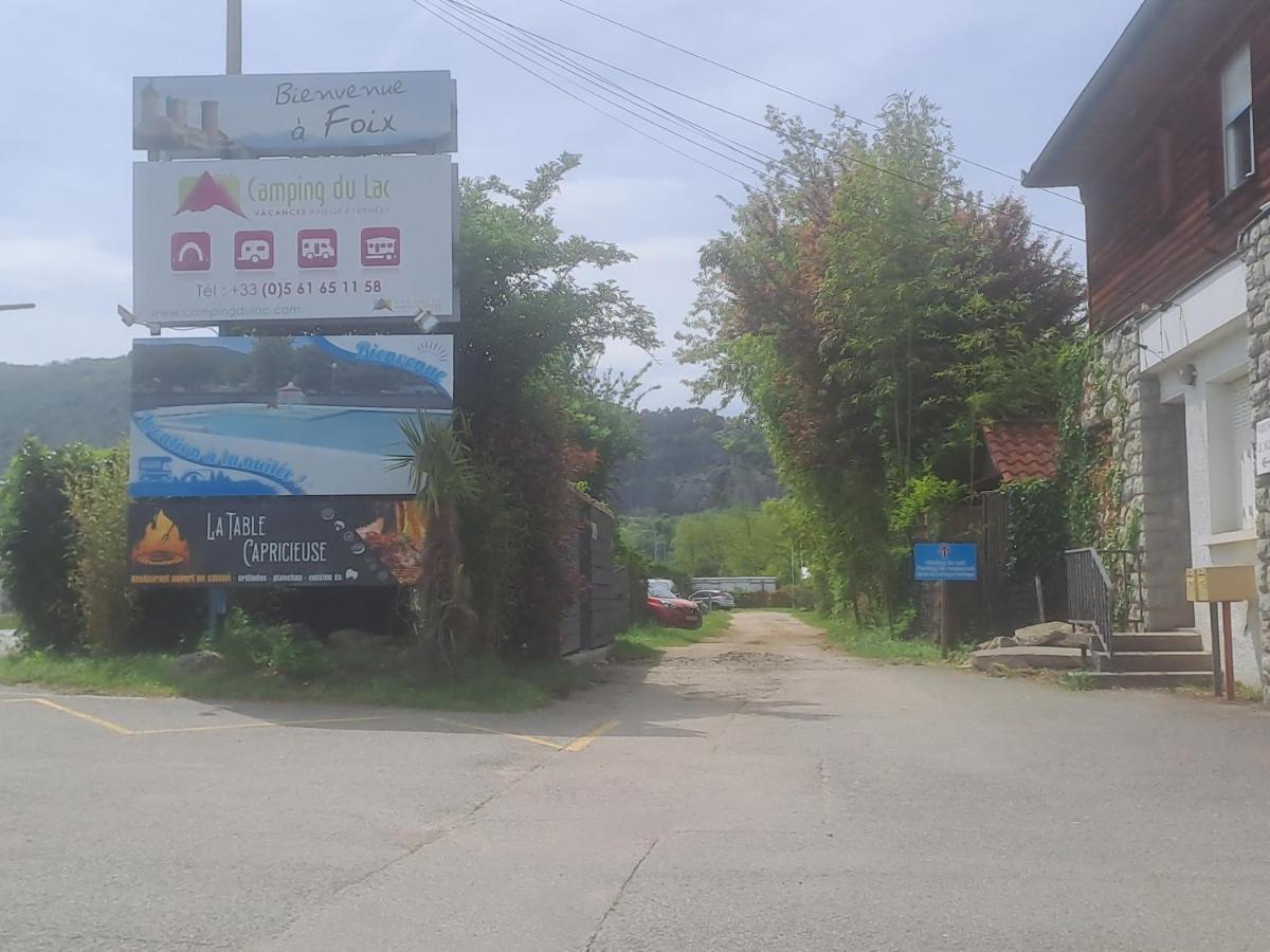 Готель Chalet Pour 5 Personnes Equipe Sur Emplacement Privatif Dans Camping 4 Etoiles Appartenant Et Gere Par Un Particulier Фуа Екстер'єр фото